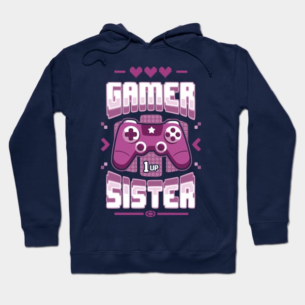 Gamer Sister Hoodie by Olipop